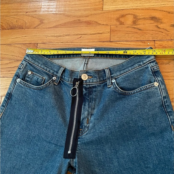 Hudson Riley Crop Relaxed Straight Jeans Size 28 NWOT - Picture 7 of 10